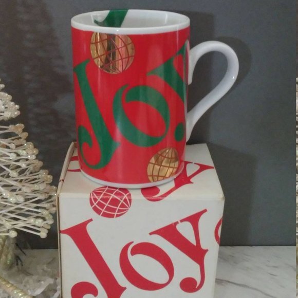 Joy Coffee Cocoa Mug Dept 56 - Picture 5 of 7